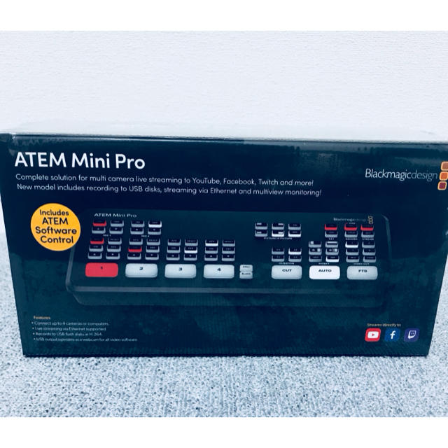 ▪️新品・未使用▪️ ATEM Mini Pro