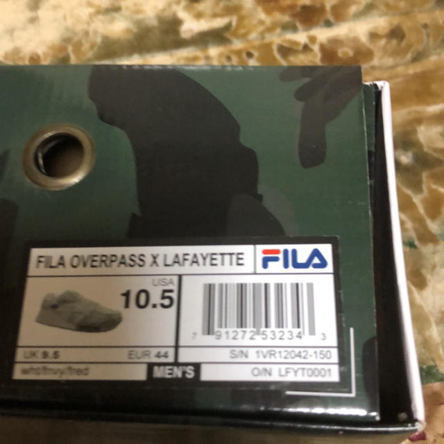 Lafayette × FILA “93 Overpass pack” 28.5