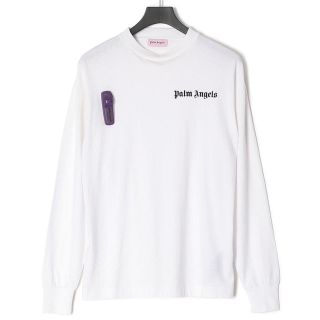 シュプリーム(Supreme)のpalm angels long sleeve new basic tee(Tシャツ/カットソー(七分/長袖))