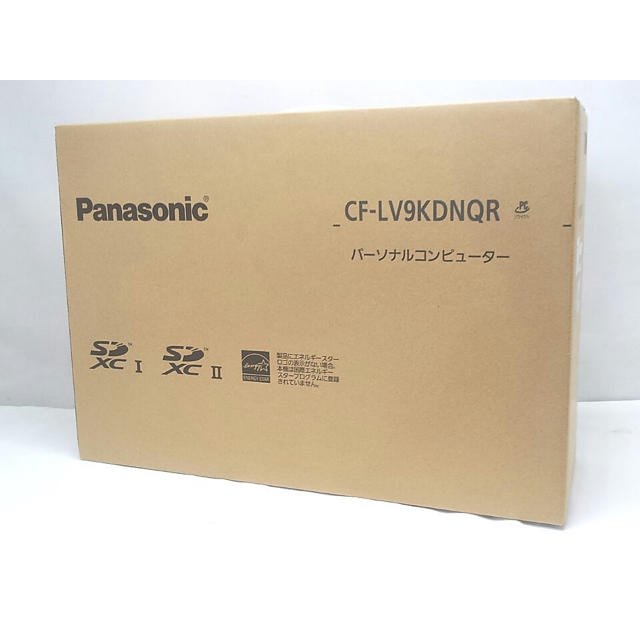 クリスマスツリー特価！ Panasonic - 未使用 パナソニック Let's note LV9 CF-LV9KDNQR ノートPC