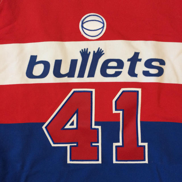 星条旗レア↑ bulletsシャツ mitchell&ness