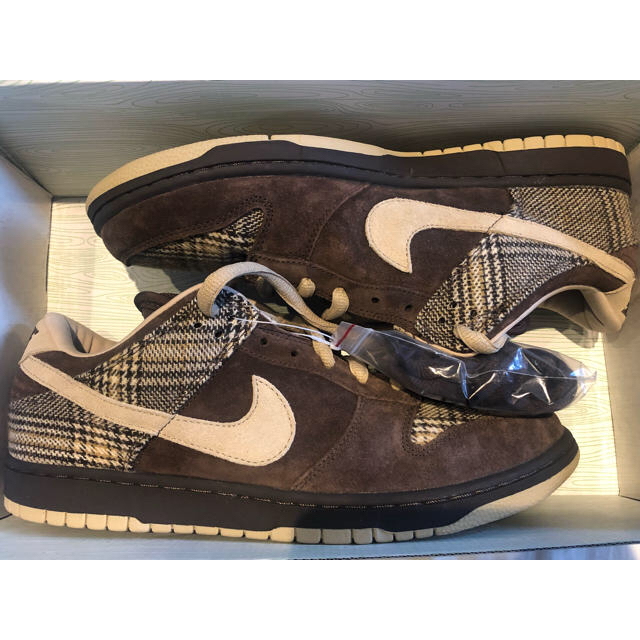 スニーカー新品 DUNK SB tweed us12 28 29 10 supreme