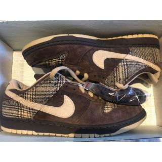 ナイキ(NIKE)の新品 DUNK SB tweed us12 28 29 10 supreme (スニーカー)