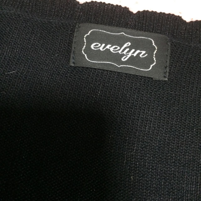 evelyn(エブリン)のevelynリボンニット レディースのトップス(ニット/セーター)の商品写真