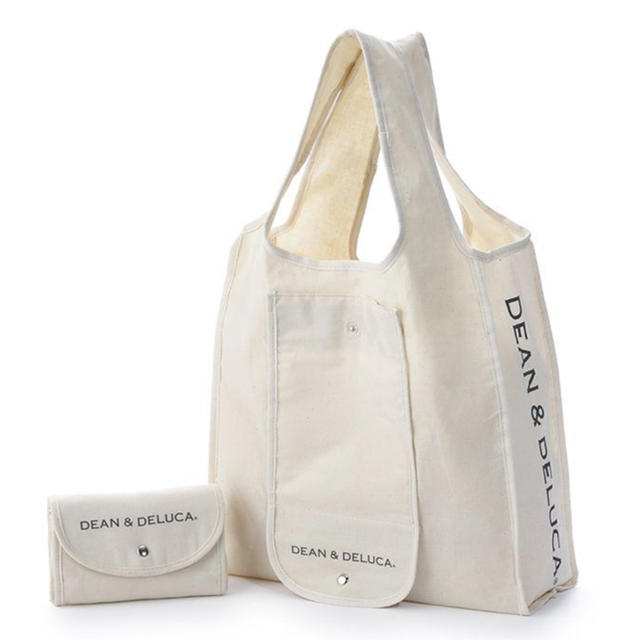 DEAN & DELUCA(ディーンアンドデルーカ)のDEAN & DELUCA ショッピングバッグ　ナチュラル　エコバッグ レディースのバッグ(エコバッグ)の商品写真