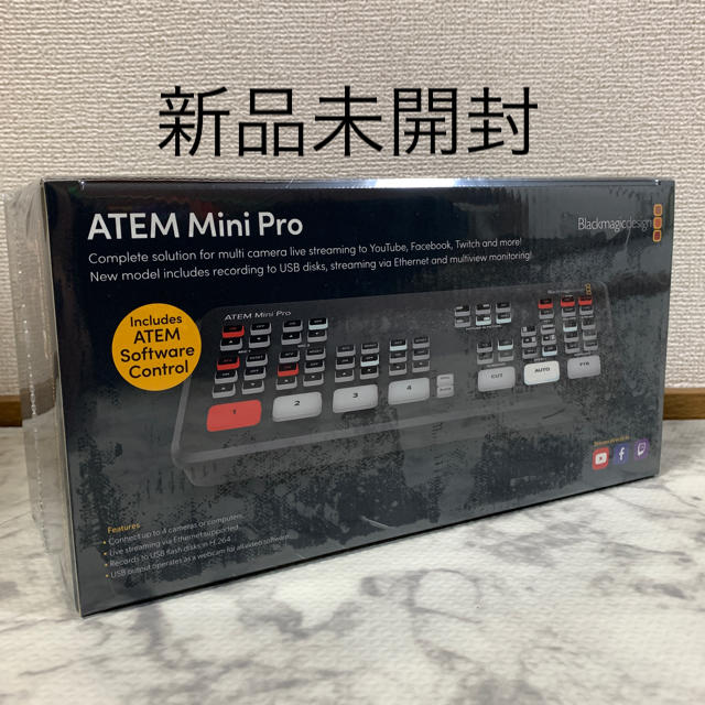 PC周辺機器新品ATEM Mini Pro