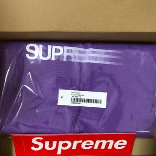 シュプリーム(Supreme)のSupreme Motion Logo Tee Purple Medium(Tシャツ/カットソー(半袖/袖なし))