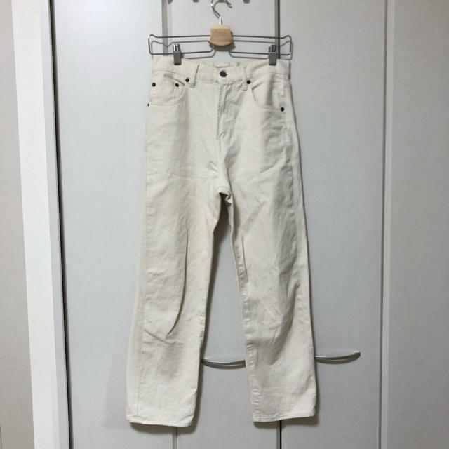 SM2(サマンサモスモス)のWhite denim pants レディースのパンツ(デニム/ジーンズ)の商品写真