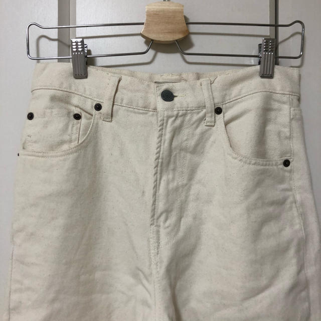 SM2(サマンサモスモス)のWhite denim pants レディースのパンツ(デニム/ジーンズ)の商品写真