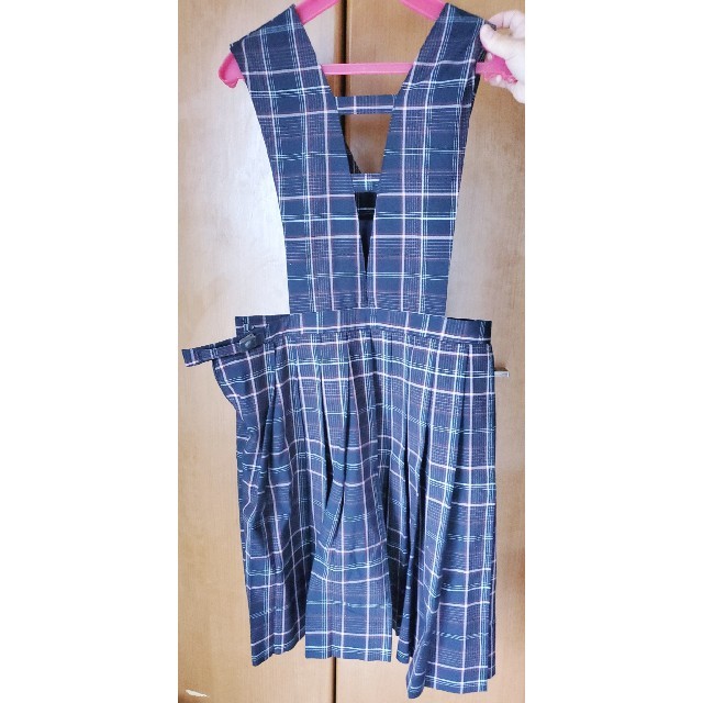 学生服サロペット夏服 レディースのパンツ(サロペット/オーバーオール)の商品写真