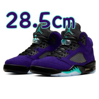 ナイキ(NIKE)のAir Jordan 5 Retro Purple Grape 28.5(スニーカー)