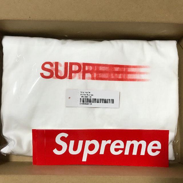 Supreme Motion Logo Tee White XLarge