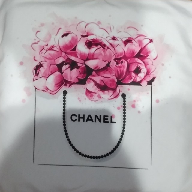 CHANEL(シャネル)のCHANEL柄クッションカバー インテリア/住まい/日用品のインテリア小物(クッションカバー)の商品写真