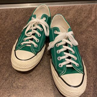 コンバース(CONVERSE)のconverse all star 緑(スニーカー)