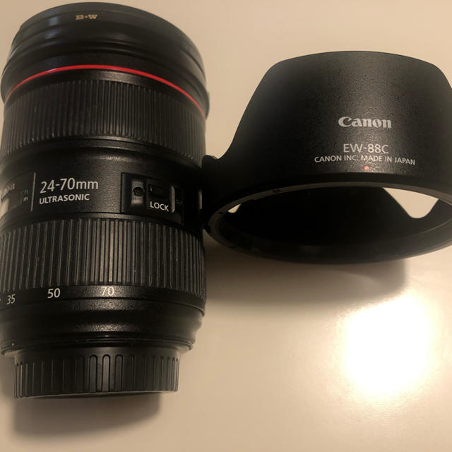 Canon EF24-70mm f2.8l ii usm おまけあり スマホ/家電/カメラのカメラ(レンズ(ズーム))の商品写真