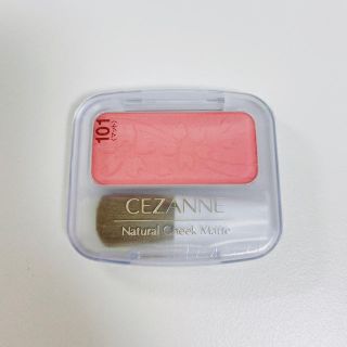 セザンヌケショウヒン(CEZANNE（セザンヌ化粧品）)のセザンヌ ナチュラル チークN マット 101 ホットピンク(4g)(チーク)