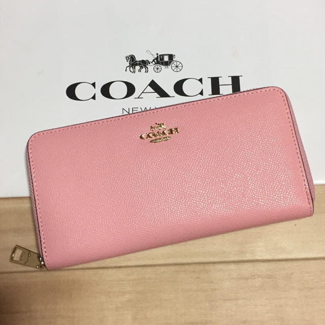 COACH(コーチ)の新品 [COACH コーチ] 長財布 baby pink レディースのファッション小物(財布)の商品写真