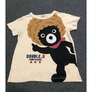 ダブルビー(DOUBLE.B)のダブルB  ビッグアフロBくん Tシャツ 110cm(Tシャツ/カットソー)