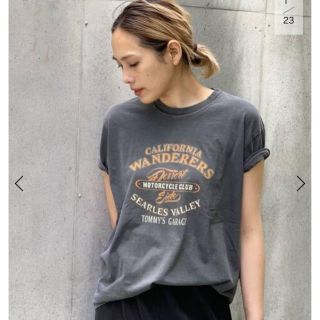 アパルトモンドゥーズィエムクラス(L'Appartement DEUXIEME CLASSE)のAP STUDIO【GOODROCKSPEED】バイカーTシャツ(Tシャツ(半袖/袖なし))