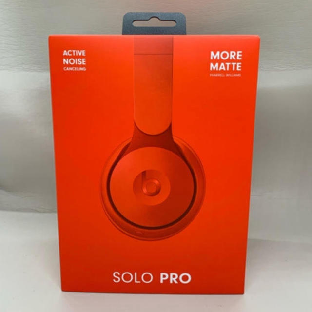 Beats by Dr Dre(ビーツバイドクタードレ)のBeats by Dr Dre SOLO PRO RED/レッド スマホ/家電/カメラのオーディオ機器(ヘッドフォン/イヤフォン)の商品写真