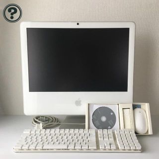 アップル(Apple)のApple iMac 20インチ 2006年モデル(デスクトップ型PC)