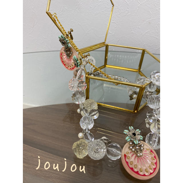 joujou(ジュジュ)の♡joujou ネックレス&イアリングSET♡美品　レア レディースのアクセサリー(ネックレス)の商品写真