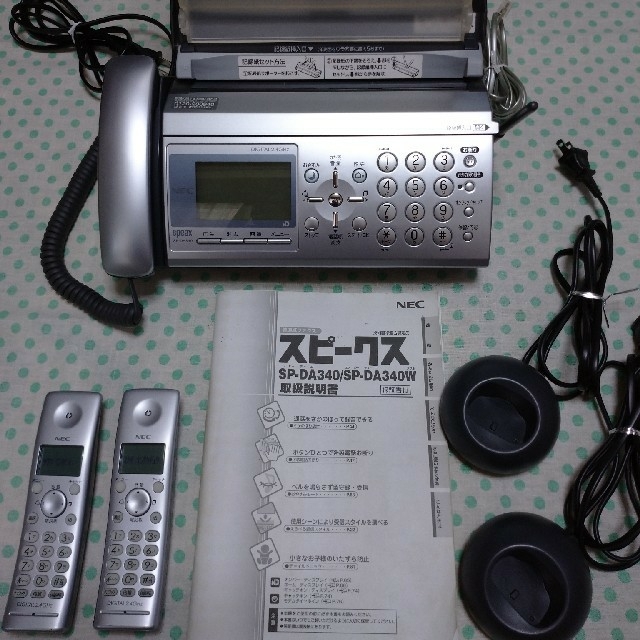 NEC 電話機 FAX