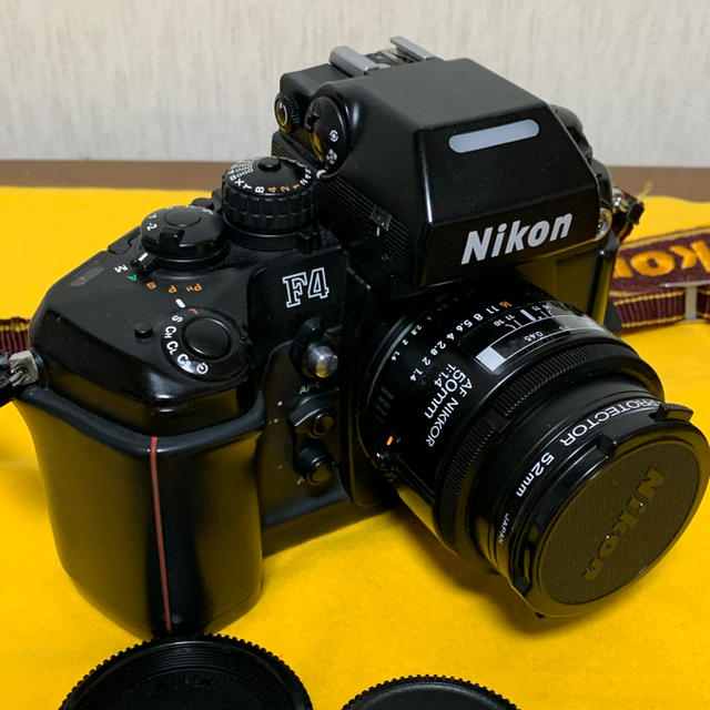 Nikon(ニコン)のNikon F4 と50mm f1.4 単焦点レンズ　ほか スマホ/家電/カメラのカメラ(フィルムカメラ)の商品写真