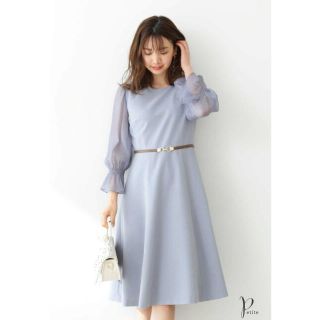 プロポーション(PROPORTION)の⭐️55%off⭐️ワンピース(新品、ブルー)プロポーション(ひざ丈ワンピース)