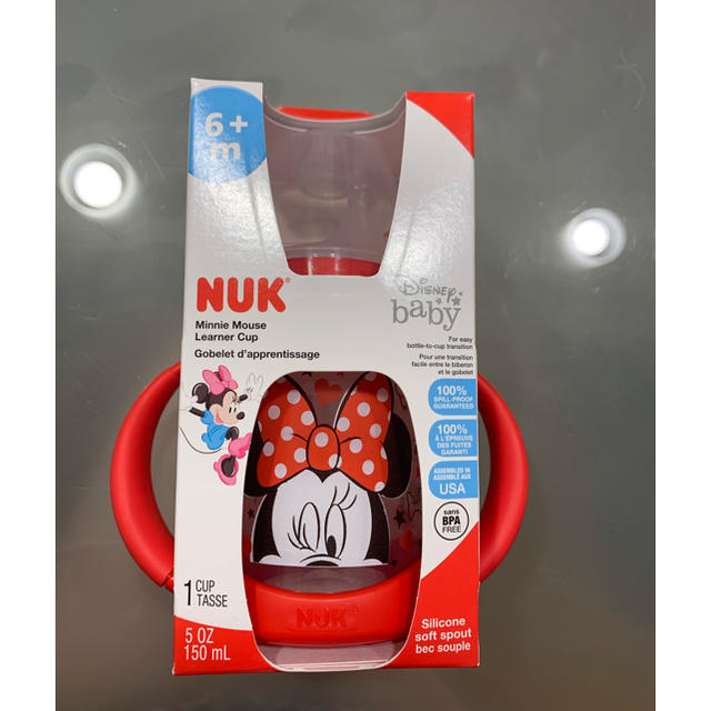 Disney(ディズニー)のNUK☆ベビーマグ キッズ/ベビー/マタニティの授乳/お食事用品(マグカップ)の商品写真