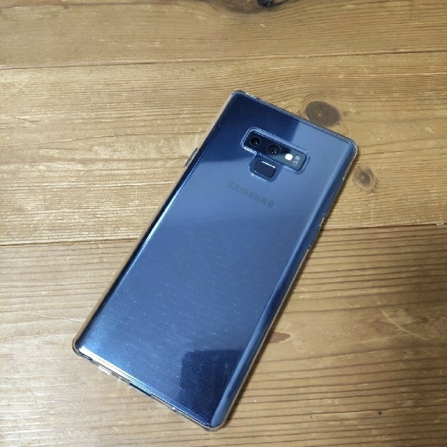 galaxy note 9 香港版 128GB オーシャンブルースマートフォン/携帯電話