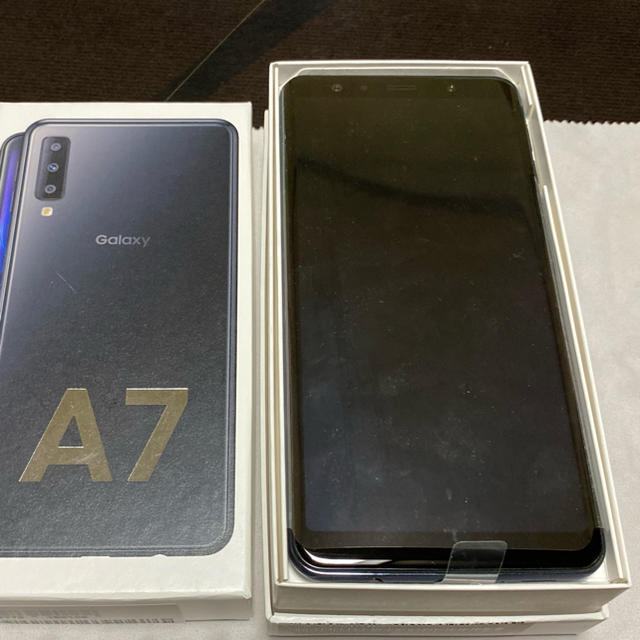 スマートフォン本体 imako様専用 Galaxy A7 Black 64GBギャラクシーA7