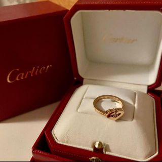 カルティエ(Cartier)の【ゆき様専用】Cartier cハート　ピンクゴールド(リング(指輪))