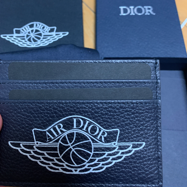 AIR DIOR Logo ジョーダン  カードケース　ネイビー