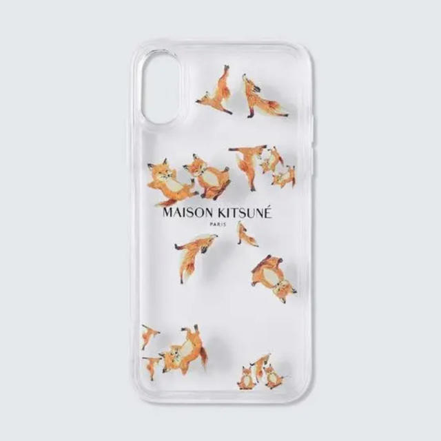 メゾンキツネ　MAISON KITSUNE iPhone X ケースMAISONKITSUNE