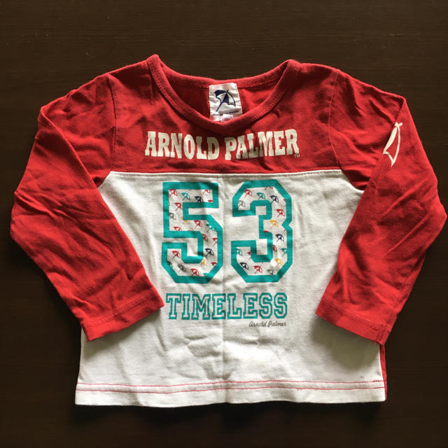 Arnold Palmer(アーノルドパーマー)の《アーノルドパーマー》ロングTシャツ　100cm キッズ/ベビー/マタニティのキッズ服男の子用(90cm~)(Tシャツ/カットソー)の商品写真