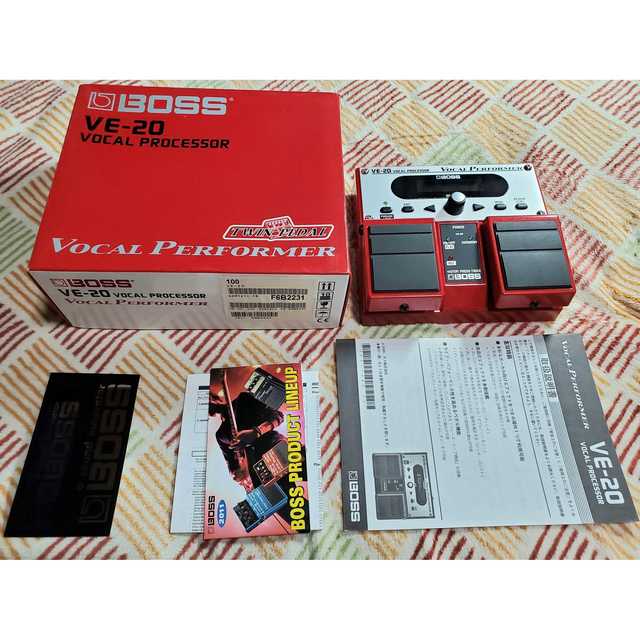 BOSS VOCAL PROCESSOR VE-20 BOSS VOCAL PROCESSOR VE-20