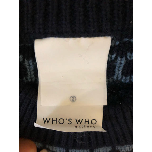 WHO'S WHO(フーズフー)の値下げしました！WHO'S  WHO セーター メンズのトップス(ニット/セーター)の商品写真