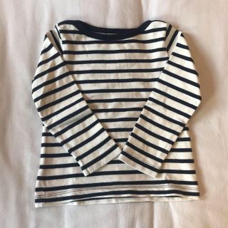 プチバトー(PETIT BATEAU)のプチバトー　ボーダーカットソー(Tシャツ/カットソー)