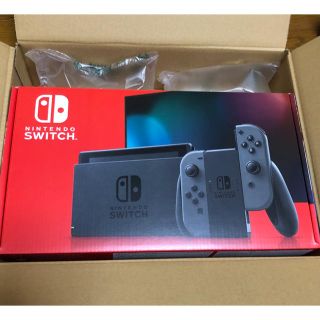 ニンテンドースイッチ(Nintendo Switch)のNintendo Switch 新モデル スイッチ グレー(家庭用ゲーム機本体)