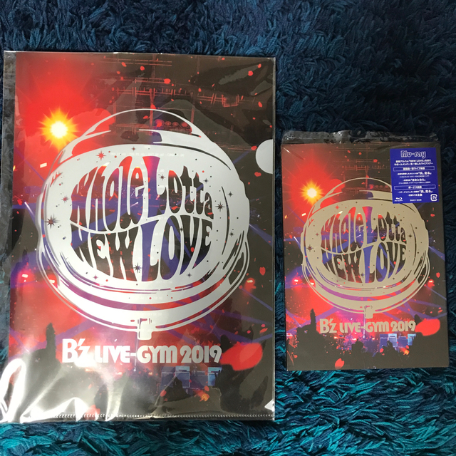 B’z 2019 Whole Lotta NEW LOVE BD クリアファイル