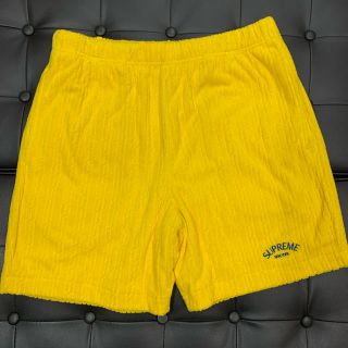 Supreme - Supreme Cable Knit Terry Short 黄色 Mの通販 by Aether