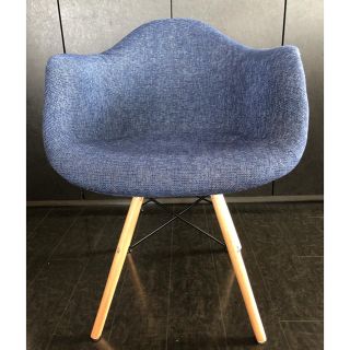 イームズ(EAMES)のイームズ　アームシェルチェア　ファブリッククッション仕様(デスクチェア)