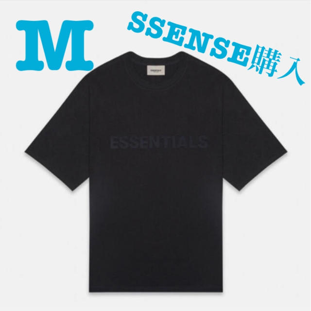 FEAR OF GOD(フィアオブゴッド)のnom様　essentials 2020SS Tシャツ　BLACK サイズM メンズのトップス(Tシャツ/カットソー(半袖/袖なし))の商品写真