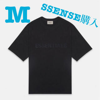 フィアオブゴッド(FEAR OF GOD)のnom様　essentials 2020SS Tシャツ　BLACK サイズM(Tシャツ/カットソー(半袖/袖なし))