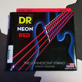 ベース弦(DR NEON RED) 第4弦のみ(弦)