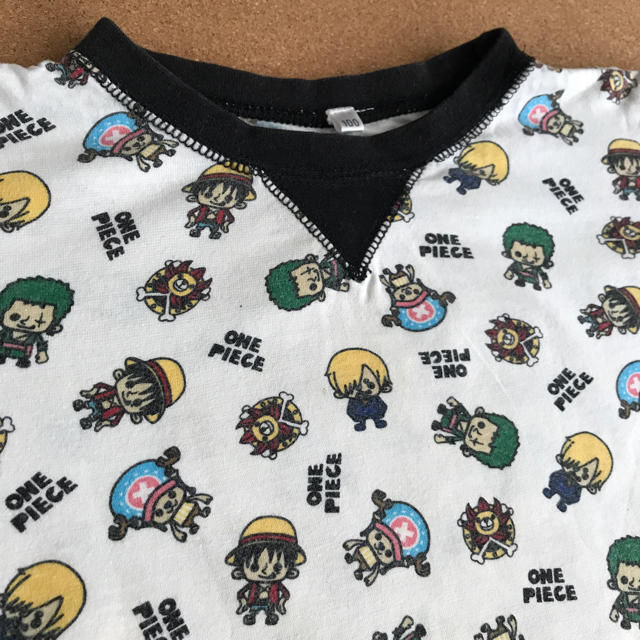 One Piece ちびキャラ総柄 半袖tシャツ 100の通販 By Shop ラクマ