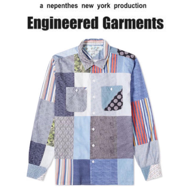 Engineered Garments(エンジニアードガーメンツ)のエンジニアードガーメンツ パッチワークシャツ メンズのトップス(シャツ)の商品写真