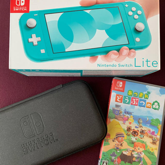 Nintendo Switch  Lite ターコイズあつまれどうぶつの森セット