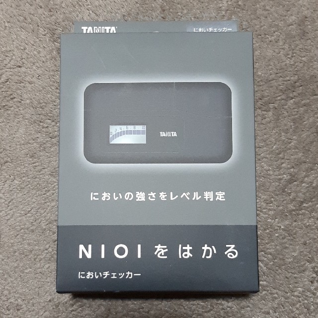 TANITA(タニタ)のタニタ　においチェッカー　ES-100A BK スマホ/家電/カメラの生活家電(その他)の商品写真